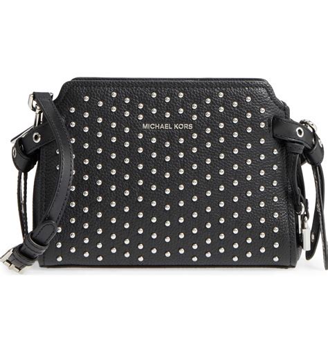 michael kors studded crossbody bag.